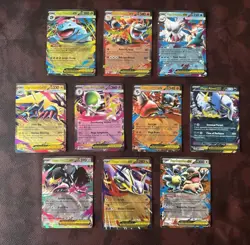 LOT of 10 Double Rare Pokemon TCG Me01 Mega Evolution ex Holofoil (MINT) - Image 1