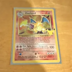Pokemon Charizard Celebrations Classic Collection Holo Rare Card 4/102 120 HP - Image 1