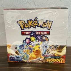 Pokemon TCG Scarlet & Violet Surging Sparks Booster Box Sealed - Image 1