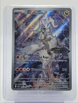 N'S RESHIRAM 2025 POKEMON JOURNEY ILLUSTRATION RARE SEALED 167 Q3423 - Image 1