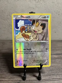 Meowth 61/98 XY-Ancient Origins Reverse Holo Common-Pokemon TCG-Fast Ship-MP! - Image 1