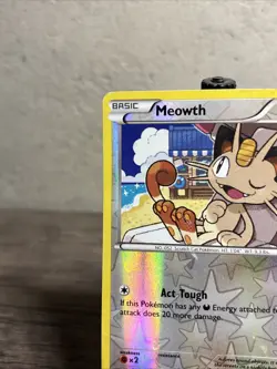 Meowth 61/98 XY-Ancient Origins Reverse Holo Common-Pokemon TCG-Fast Ship-MP! - Image 2