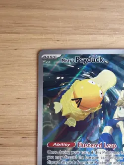 Pokemon TCG: Misty's Psyduck Illustration Art Rare Destined Rivals 193/182 NM - Image 3