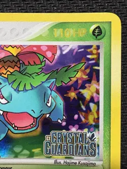 Pokemon Venusaur EX Crystal Guardians 28/100 Reverse Holo Stamped LP Excellent - Image 3