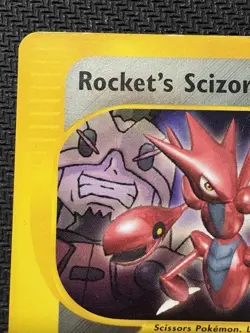 Pokemon TCG Rocket’s Scizor Promo Best Collection 4 2002 Rare HP Vintage WOTC - Image 2