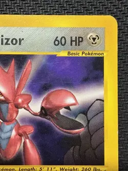 Pokemon TCG Rocket’s Scizor Promo Best Collection 4 2002 Rare HP Vintage WOTC - Image 3