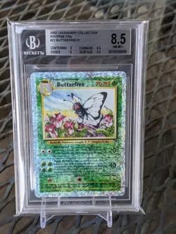 Pokemon Legendary Collection Reverse Holo Butterfree #21/110 BGS 8.5 NM-MT+ - Image 1