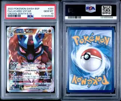 2023 Pokemon SWSH BSP Crown Zenith ETB #291 FA Lucario VSTAR PSA 10 - Image 3