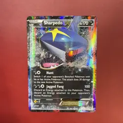 Pokemon TCG - Sharpedo EX - 91/160 - Ultra Rare - XY: Primal Clash [Near Mint] - Image 1