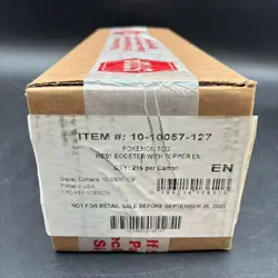 Pokemon TCG English ME02 Phantasmal Flames Booster Box Case Sealed - Image 1