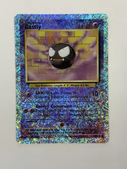 Pokemon TCG Gastly 76/110 Legndary Collection Reverse Holo Foil 2002 Pokemon - Image 1