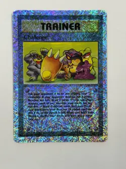 Pokemon TCG Trainer Challenge 106/110 Legendary Collection Reverse Holo Foil - Image 1