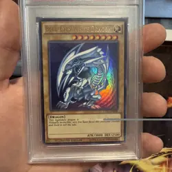 2016 Yu-Gi-Oh CT13-EN008 Mega-Tins Blue-Eyes White Dragon PSA 10 pop 48 - Image 3