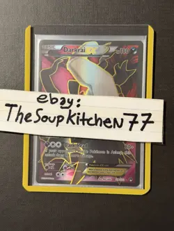 Darkrai EX 118 122 Full Art BREAKpoint Pokemon Card - Image 3