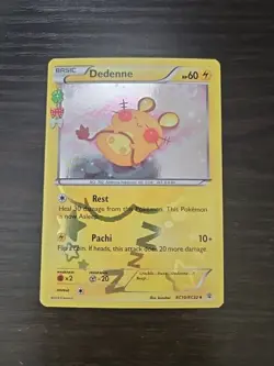 Dedenne - RC10/RC32 - Radiant Collection - Generations - Pokemon Card - LP - Image 1