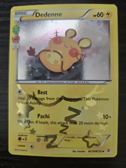 Dedenne - RC10/RC32 - Radiant Collection - Generations - Pokemon Card - LP - Image 2
