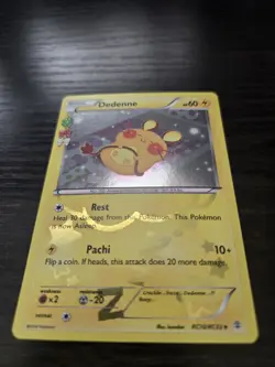 Dedenne - RC10/RC32 - Radiant Collection - Generations - Pokemon Card - LP - Image 3