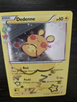 Dedenne - RC10/RC32 - Radiant Collection - Generations - Pokemon Card - LP - Image 4