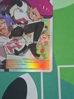 Pokemon TCG Jessie & James Trainer Full Art Ultra Rare Card 68/68 Hidden Fates - Image 3