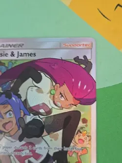 Pokemon TCG Jessie & James Trainer Full Art Ultra Rare Card 68/68 Hidden Fates - Image 4