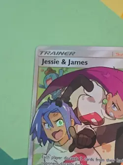Pokemon TCG Jessie & James Trainer Full Art Ultra Rare Card 68/68 Hidden Fates - Image 5