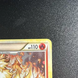 Pokemon TCG 2010 Arcanine HeartGold & SoulSilver Holo Rare Vintage Card 1/123 - Image 5