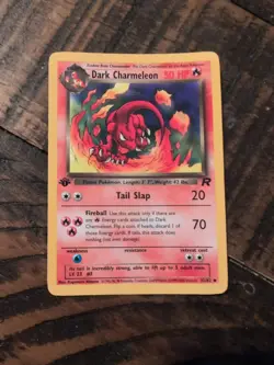 Dark Charmeleon 32/82 Uncommon 1st Edition Team Rocket Pokemon Card - Image 1