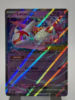 Pokemon TCG Latias EX Double Rare Holo Card 076/191 Surging Sparks Stamped NM - Image 4