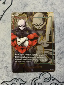 Dragon Ball Super Card Game Jiren E03-01 Energy Marker Parallel English Gold - Image 1