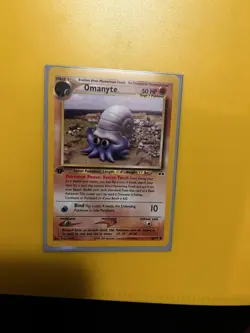 Pokemon Neo Discovery4 Card Lot 2 First Editions Weedle,omanyte,wooper,pupitar - Image 1