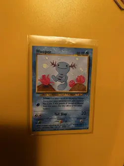 Pokemon Neo Discovery4 Card Lot 2 First Editions Weedle,omanyte,wooper,pupitar - Image 2