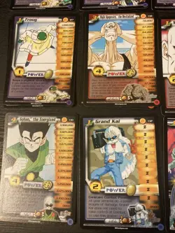 DBZ CCG World Games Saga Personality Rares Lot Of 15 Cards - Image 2