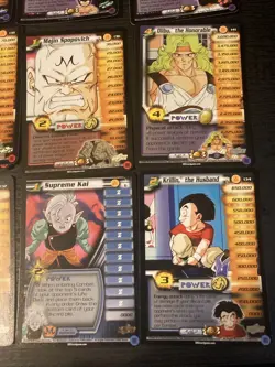 DBZ CCG World Games Saga Personality Rares Lot Of 15 Cards - Image 3