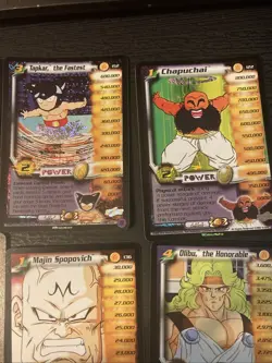 DBZ CCG World Games Saga Personality Rares Lot Of 15 Cards - Image 4