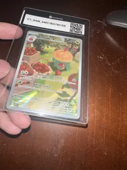 Pokemon TCG Appletun 211/191 Surging Sparks Illustration Rare Pokemon Card - Image 3