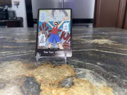 2022 One Piece Romance Dawn DON!! Card Monkey D. Luffy Alt Art #OP01 - Image 5