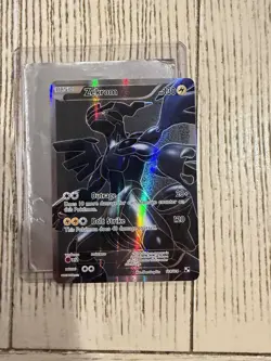 Pokemon Zekrom EX Full Art 114/114 Ultra Rare Card Black/White Light - Image 1
