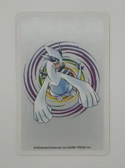 Hoothoot Pokemon Poker Playing Card 1999 Japan Lugia Silver NM - Image 2