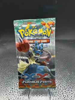 Pokemon TCG “Furious Fists" 10-Card Sealed Booster Pack (Mega Lucario) - Image 1