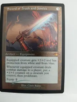 Sword of Truth and Justice (Retro Frame) (Foil Etched) Modern Horizons Foil - Image 1