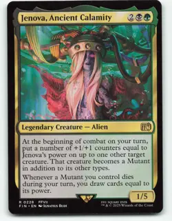 Jenova, Ancient Calamity final fantasy magic the gathring card 0228 - Image 1