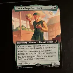 Wizards The Cabbage Merchant Legendary Creature Green Avatar Set 8 - Image 1