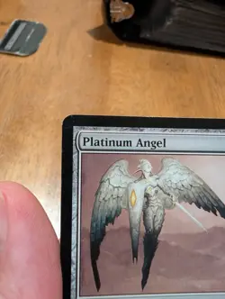 Magic: The Gathering Platinum Angel Mythic Core Set 2010 Artifact Colorless Reg… - Image 2