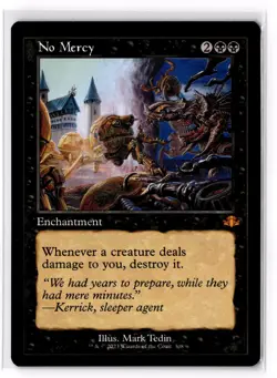 No Mercy (Retro Frame) 308 Dominaria Remastered Normal NM - Image 1