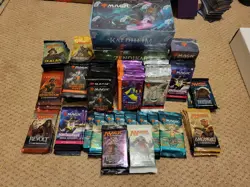MTG Sealed Booster Boxes Kaldheim, Zendikar Rising, M21, collector boosters + - Image 1