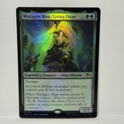 Mutagen Man Living Ooze Foil #124 MTG Teenage Mutant Ninja Turtles TMT EN NM - Image 1