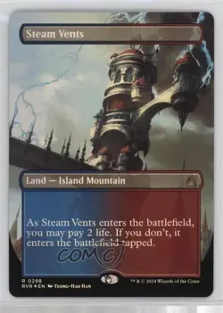 Borderless - Steam Vents Foil Magic: Ravnica Remastered RVR #0298 - Image 1