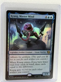 Krang, Master Mind Teenage Mutant Ninja Turtles Foil 0043 - Image 1