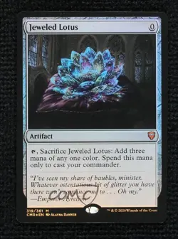 Jeweled Lotus Foil Magic: Commander Legends CMR #319 - Image 1