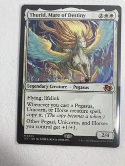 Thurid, Mare of Destiny (Anime) #33 MTG Foundations Jumpstart M/NM X1 - Image 3